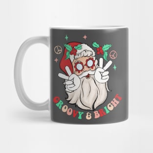 Groovy and Bright Santa Mug